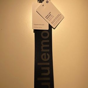 Lululemon Neverlost keychain